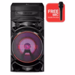 LG XBOOM RNC7, Super Bass Boost, Powerful Sound, Karaoke Bluetooth Party Speaker