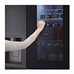 LG Side-by-Side InstaView™, Black fridge - Image 14