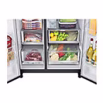 LG Side-by-Side InstaView™, Black fridge - Image 12