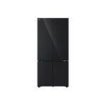 619L Multi-door Refrigerator with LinearCooling™, DoorCooling+™, and FRESHConverter+™ in Black Glass